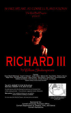 Richard III: Poster design by Melanie Uhlir